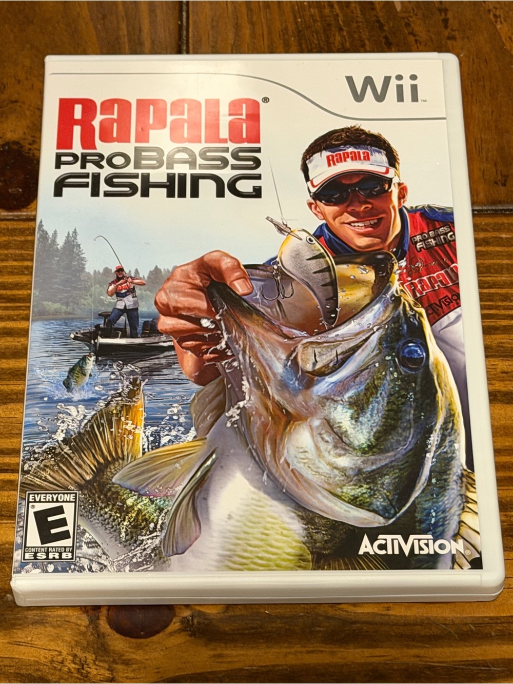 Rapala Pro Bass Fishing Nintendo Wii Game Complete with Case and Manuel